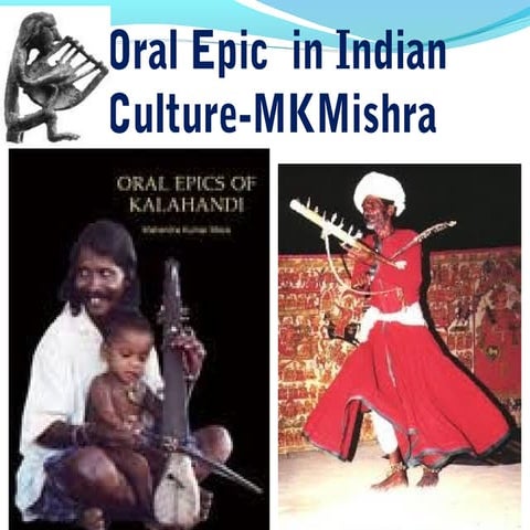 Oral Epics in India