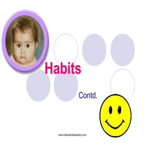 Oral habit 2