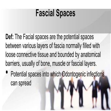 ORAL INFECTIONS and facial space infections