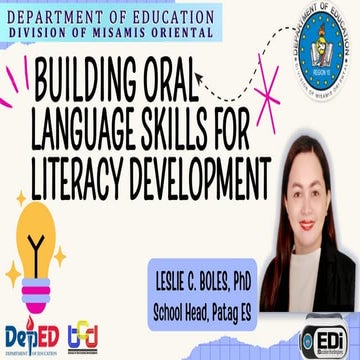 Oral Language-LESLIE.pptx building oral deped | PPTX