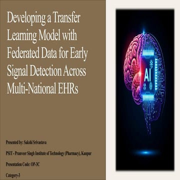 Developing a Transfer Learning Model with Federated Data for Early ...