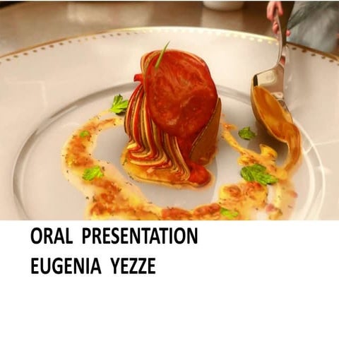 Oral presentation 