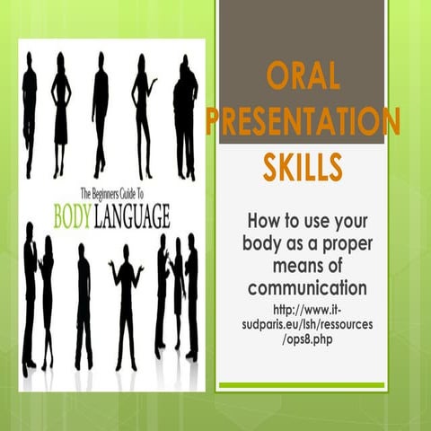 Oral presentation skills
