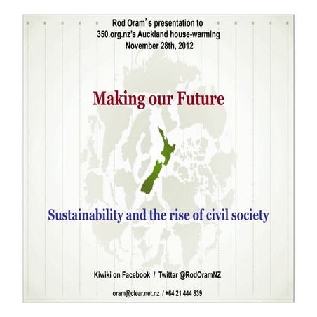 Rod Oram 350 A uckland Launch Party - November_2012