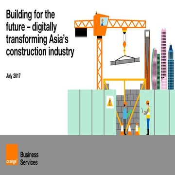 Digitally transforming the Asia Pacific building construction industry
