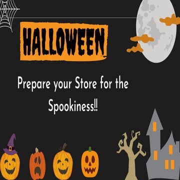 Halloween 2021: Prepare your store for the spookiness!! 