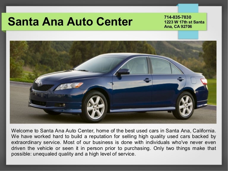 Orange county used car dealer