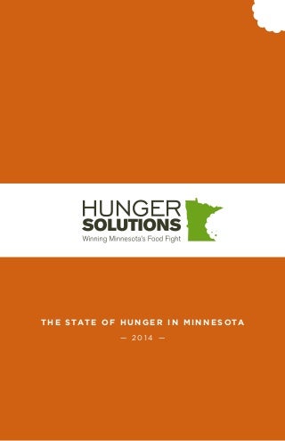 The State of Hunger in Minnesota 2014