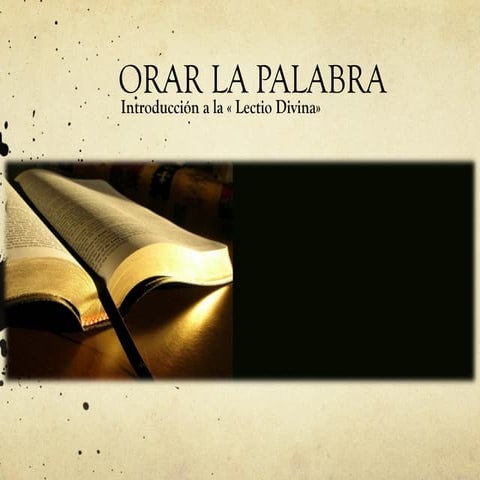 Orar la palabra | PPT