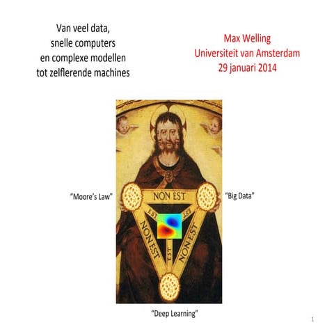 From Big Data, fast computers and complex models towards learning machines