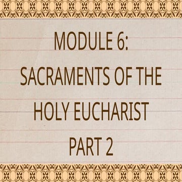 Mga kagamitan na ginagamit sa mga occasion sa simbahan