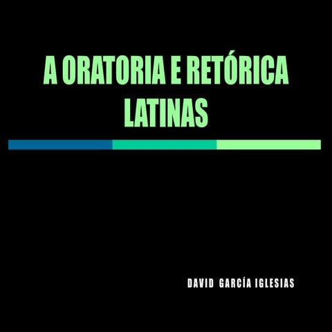 Oratoria e retórica