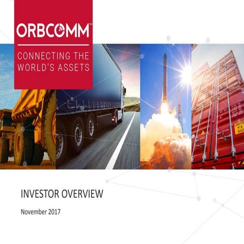 ORBCOMM Investor Overview