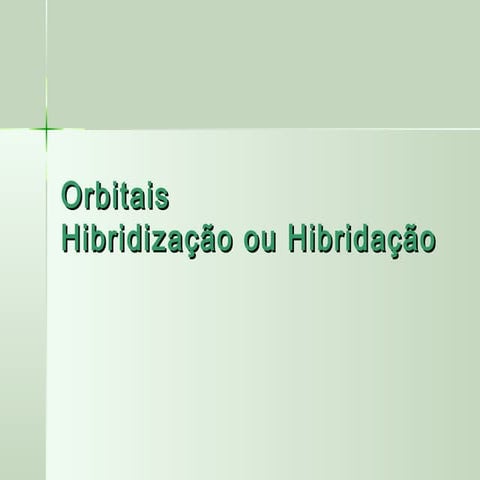 Orbitais moleculares
