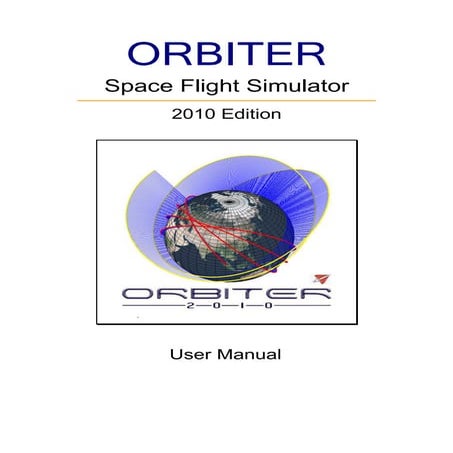 Orbiter 2010 manual.