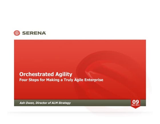Orchestrated Agility Presentation