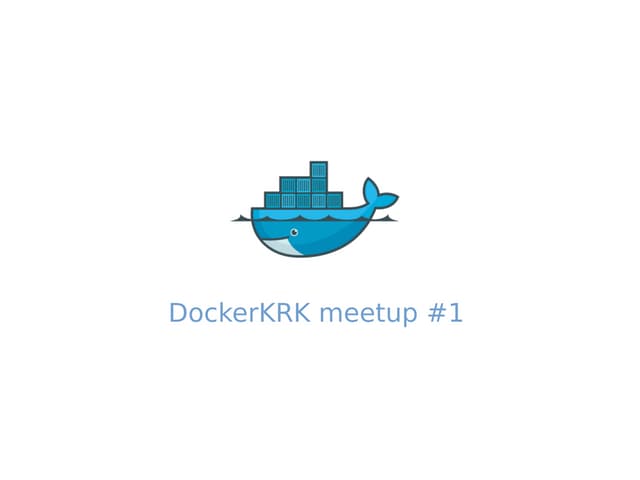 Orchestrating docker containers at ...