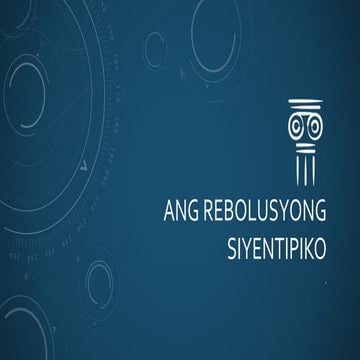 Rebolusyong Siyentipiko