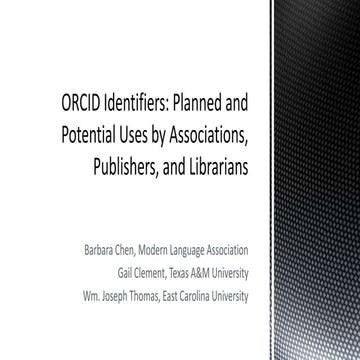 Orcid-nasig-presentation