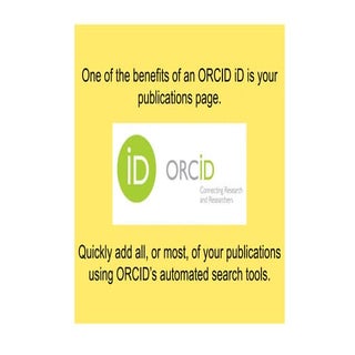 ORCID Search and Link Wizards