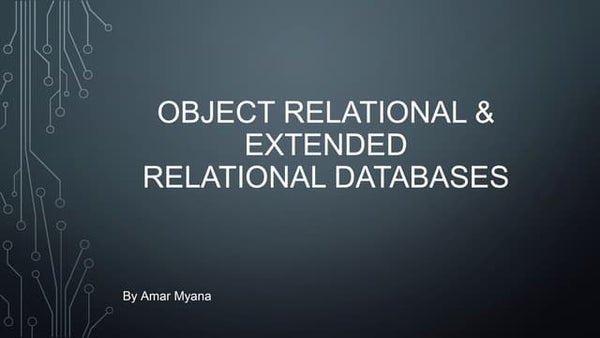 Reviewing basic concepts of relational database