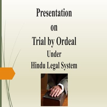 Trial by Ordeal