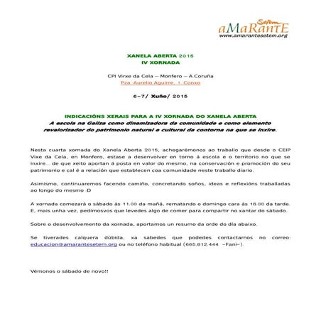 Orde dia iv_xornada xanela aberta