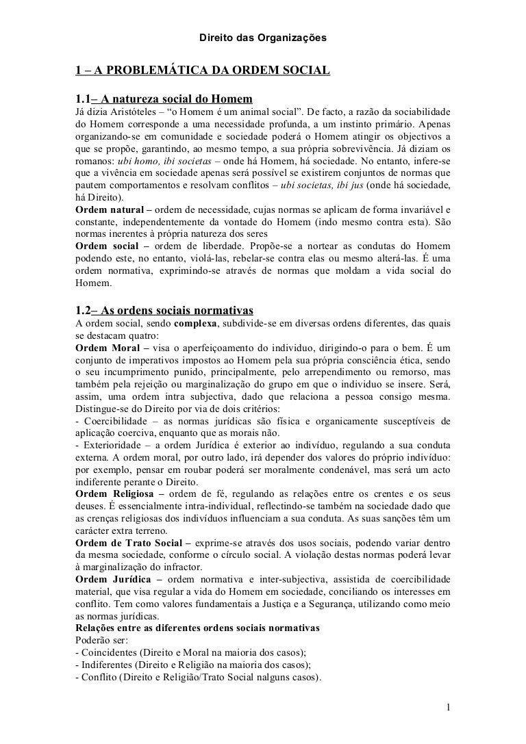 Qual Das Alternativas Apresenta Problemas De Ordem Social