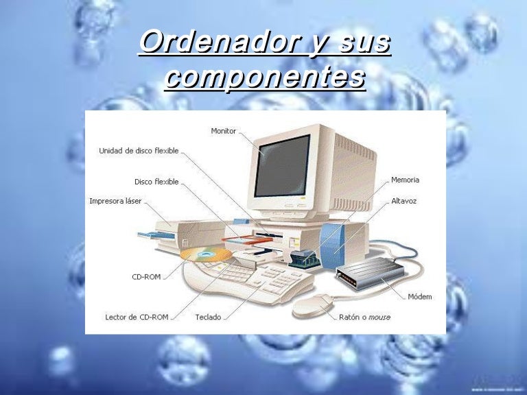 Ordenador y componentes