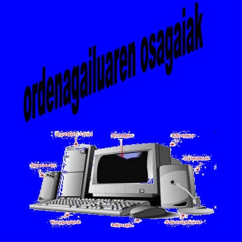Ordenagailuaren osagaiak
