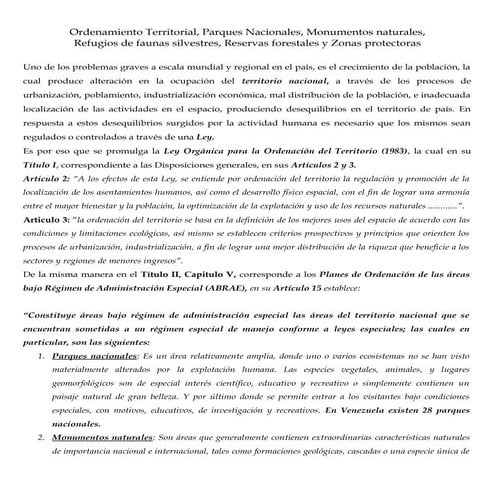 Ordenamiento territorial de Venezuela