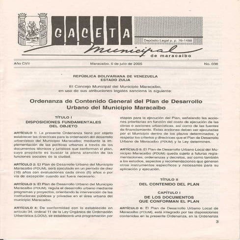 PDUM Ordenanza de Contenido Parte 1