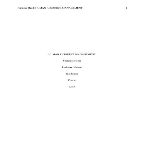 strategic human resource management (revised copy)