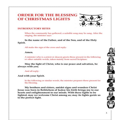 Blessing christmas song