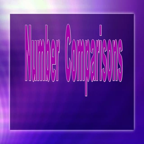 Orderingand comparing