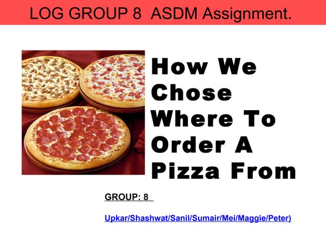 "Multicreteria decision making" A Simple Case Study