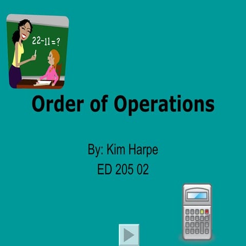 Order Of Operations