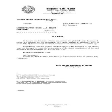 Orders. sept. 24, 2012 | DOC