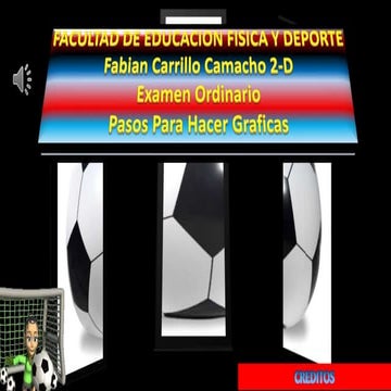 Pasos para hacer graficas