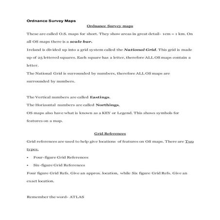 Ordnance Survey Maps