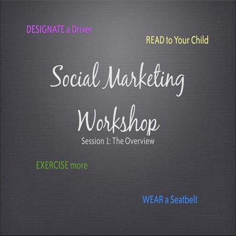 Oregon CCR&R Social Marketing Overview