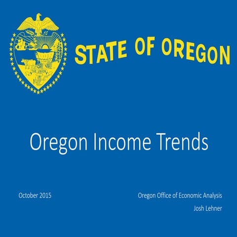 Oregon Income Trends