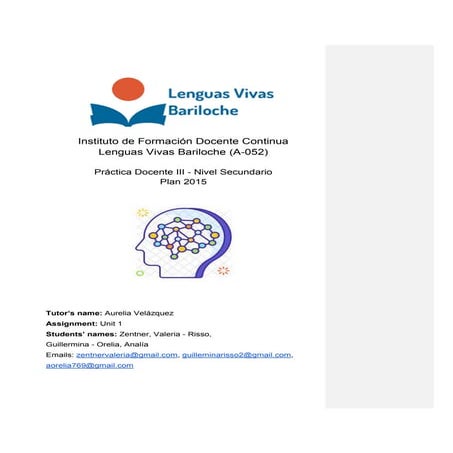 Secondary Education Characteristics