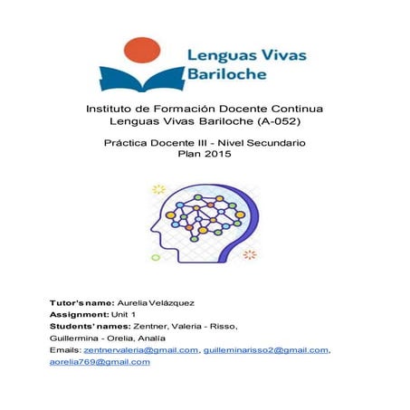 Orelia risso zentner -practicas -collaborative assignment  1- pass