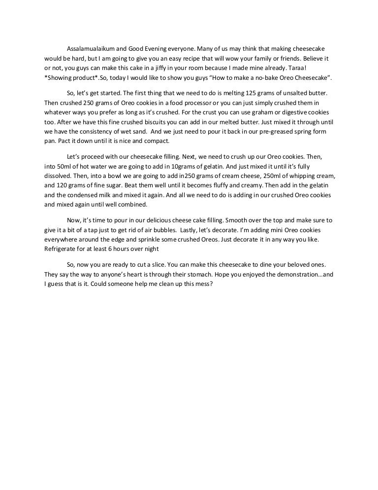 tsl 032 listening and speaking demonstrative speech outline demonstrative speech outline