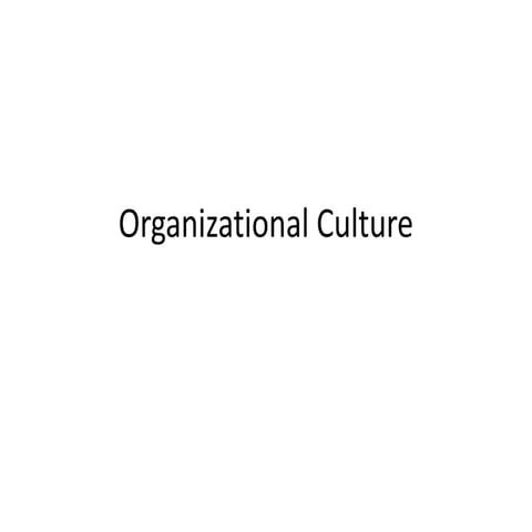Org. culture,1
