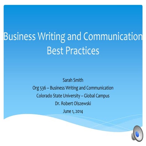 Org 536 Portfolio Presentation-Smith