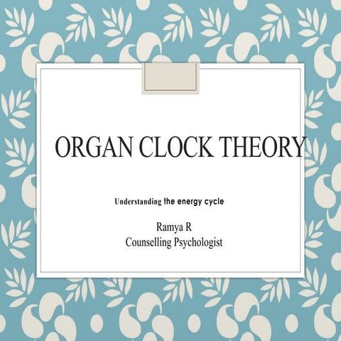 Organ_clock_theory-slides share _Ramya Wellbeing Coach