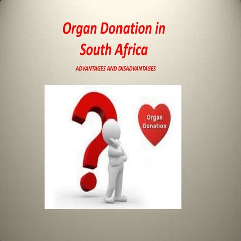 Organ Donation Presentation