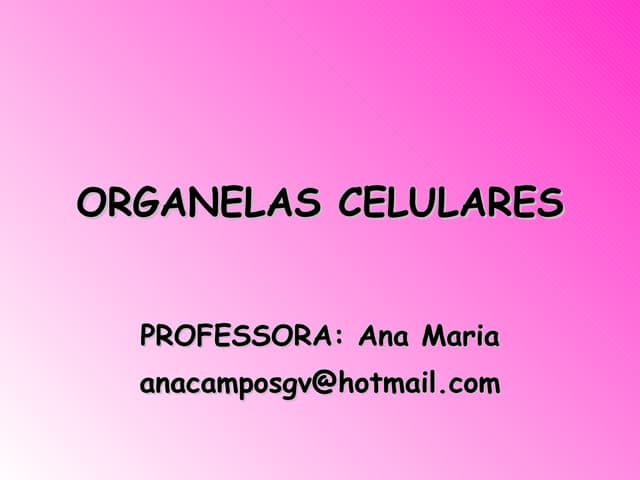 Organelas celulares
